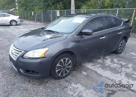 2015 Nissan Sentra Fe+ S/S/Sl/Sr/Sv из США, поврежденный, VIN 3N1AB7AP9FL657218